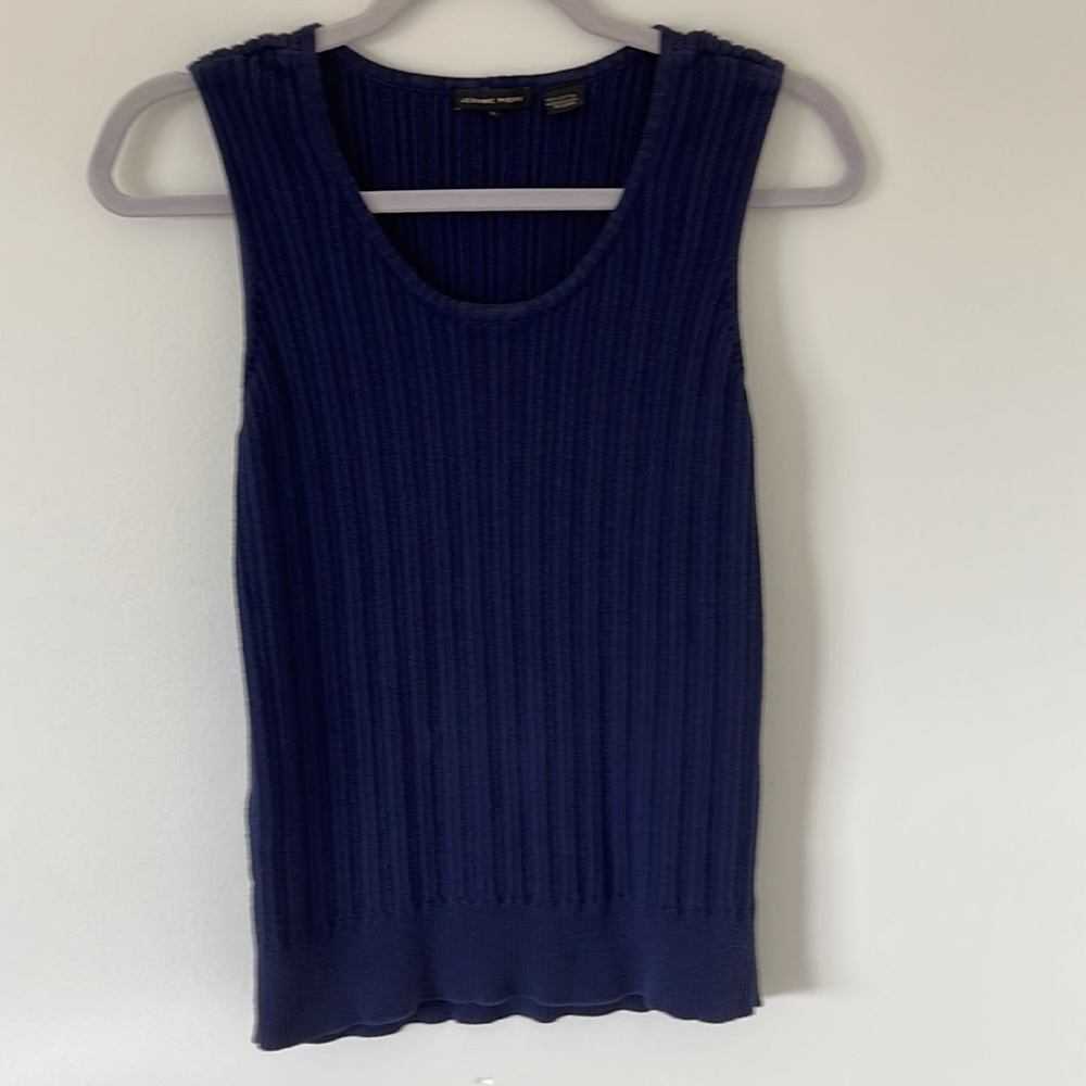 Jeanne Pierre , Sweaters ,Size L , Colour blue navy